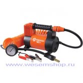 Компрессор автомобильный АГРЕССОР, металлический, 12V, 280W, производ-сть 50 л./мин., переходники для накачки лодок, LED фонарь, сумка
